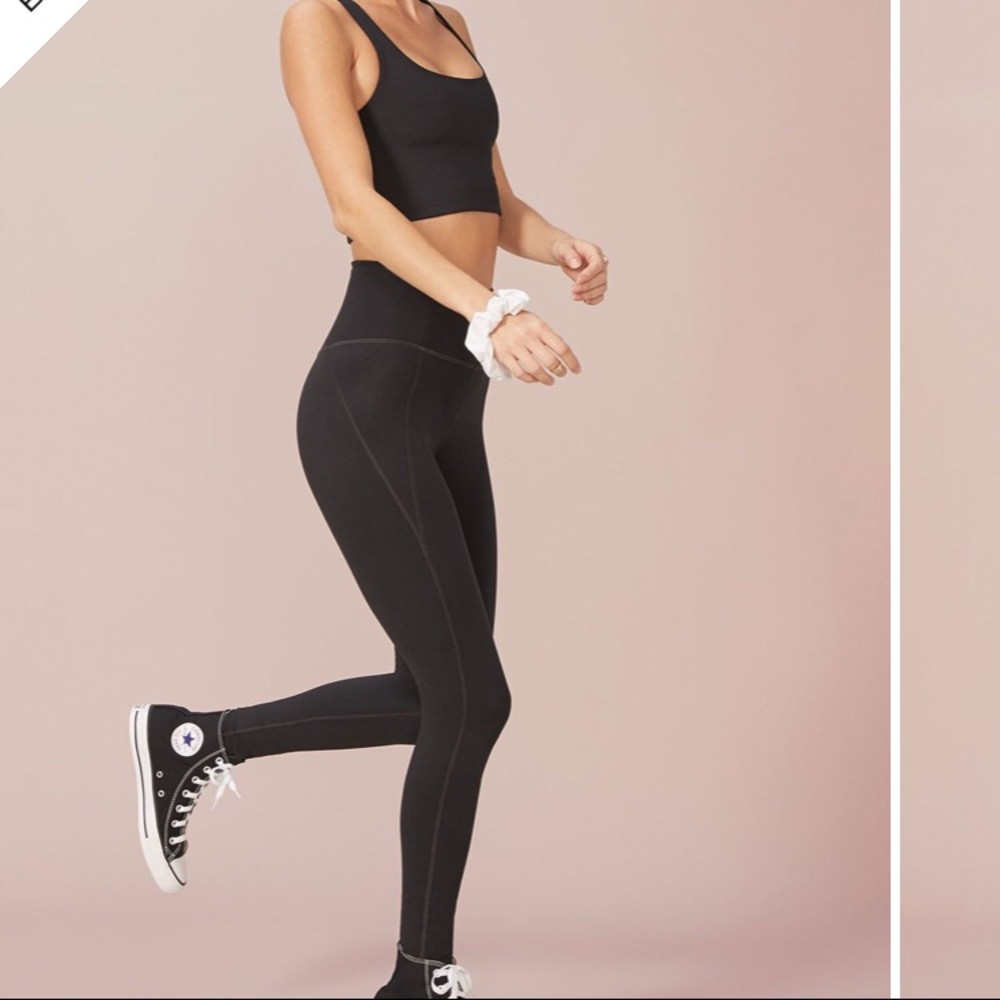 Girlfriend Collective Black High Rise Leggings